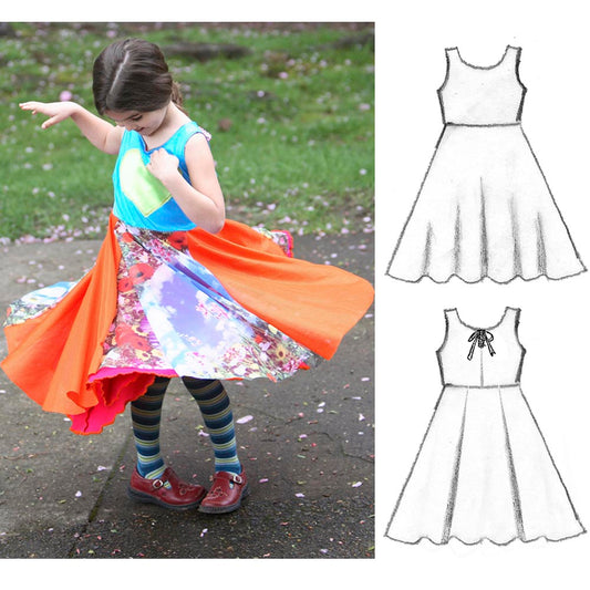 Design Your Own Original Reversible Twirly Dress®!