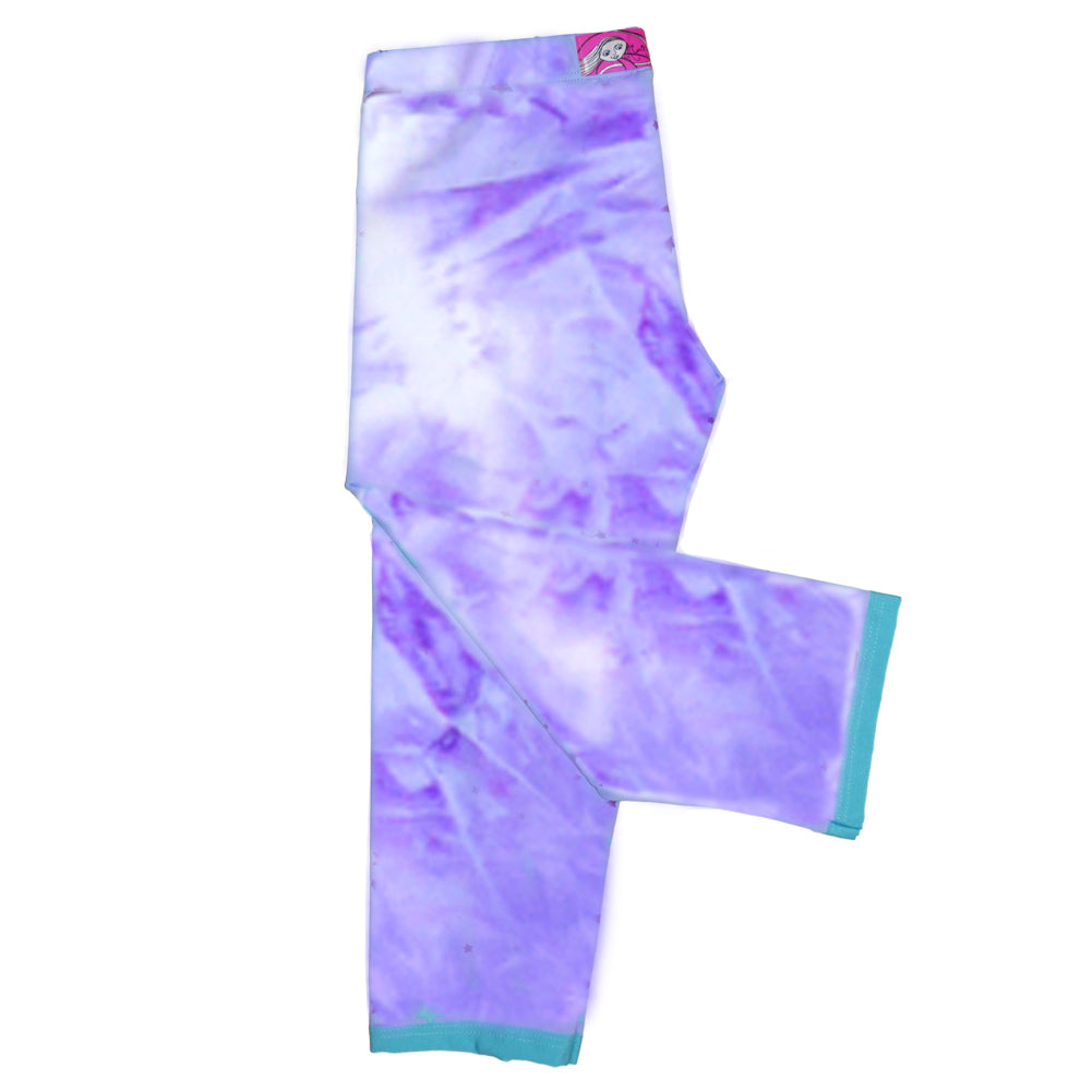 Capri Love Em Leggings | Lavender Purple Stardust