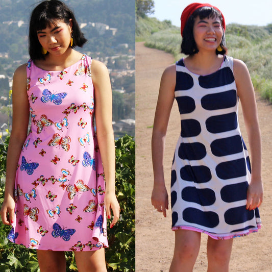 TEEN Reversible Lace Back Dress | Chrysalis | Size XS